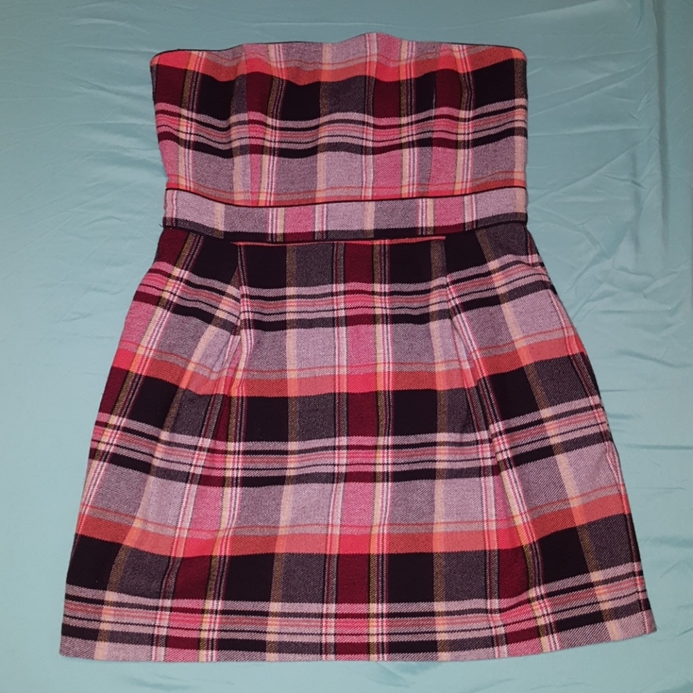 90's Vintage Flannel Dress